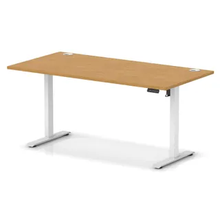 EE - Air Lite Height Adjustable Desk With Cable Ports