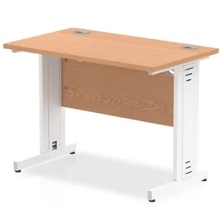 Impulse Slimline Desk Cable Managed Leg