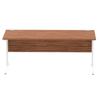 Impulse Straight Desk Cable Managed Leg