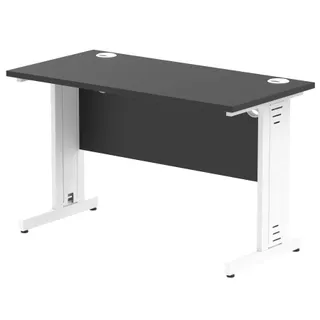 Impulse Slimline Desk Cable Managed Leg