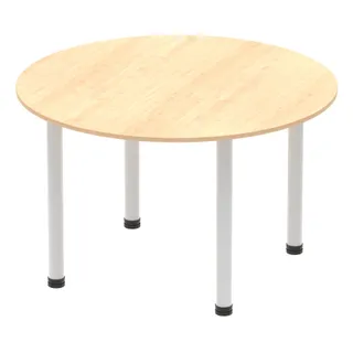 Impulse Round Table With Post Leg