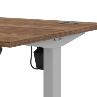Air Lite Height Adjustable Desk With Cable Ports