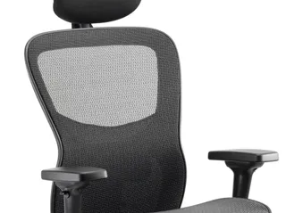 Stealth Shadow High Mesh Back Ergonomic Posture Chair with Arms