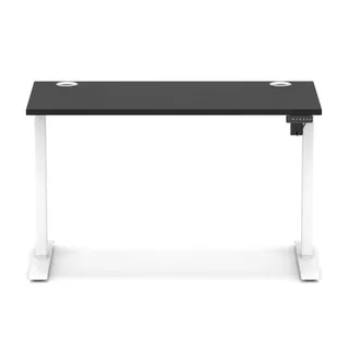 Air Lite Height Adjustable Slimline Desk With Cable Ports