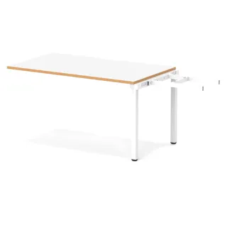 Evolve Plus Single Row Bench Desk Extension Kit