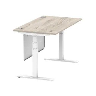 Air Height Adjustable Desk With Cable Ports