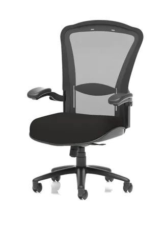 Houston High Mesh Back Heavy Duty Task Operator Office Chair with Arms