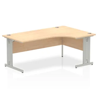 Impulse Crescent Desk Cable Managed Leg