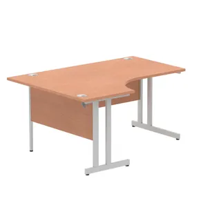 Impulse Crescent Desk Cable Managed Leg