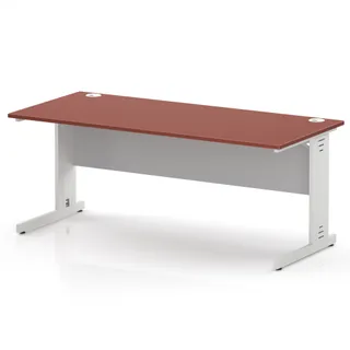 Impulse Straight Desk Cable Managed Leg