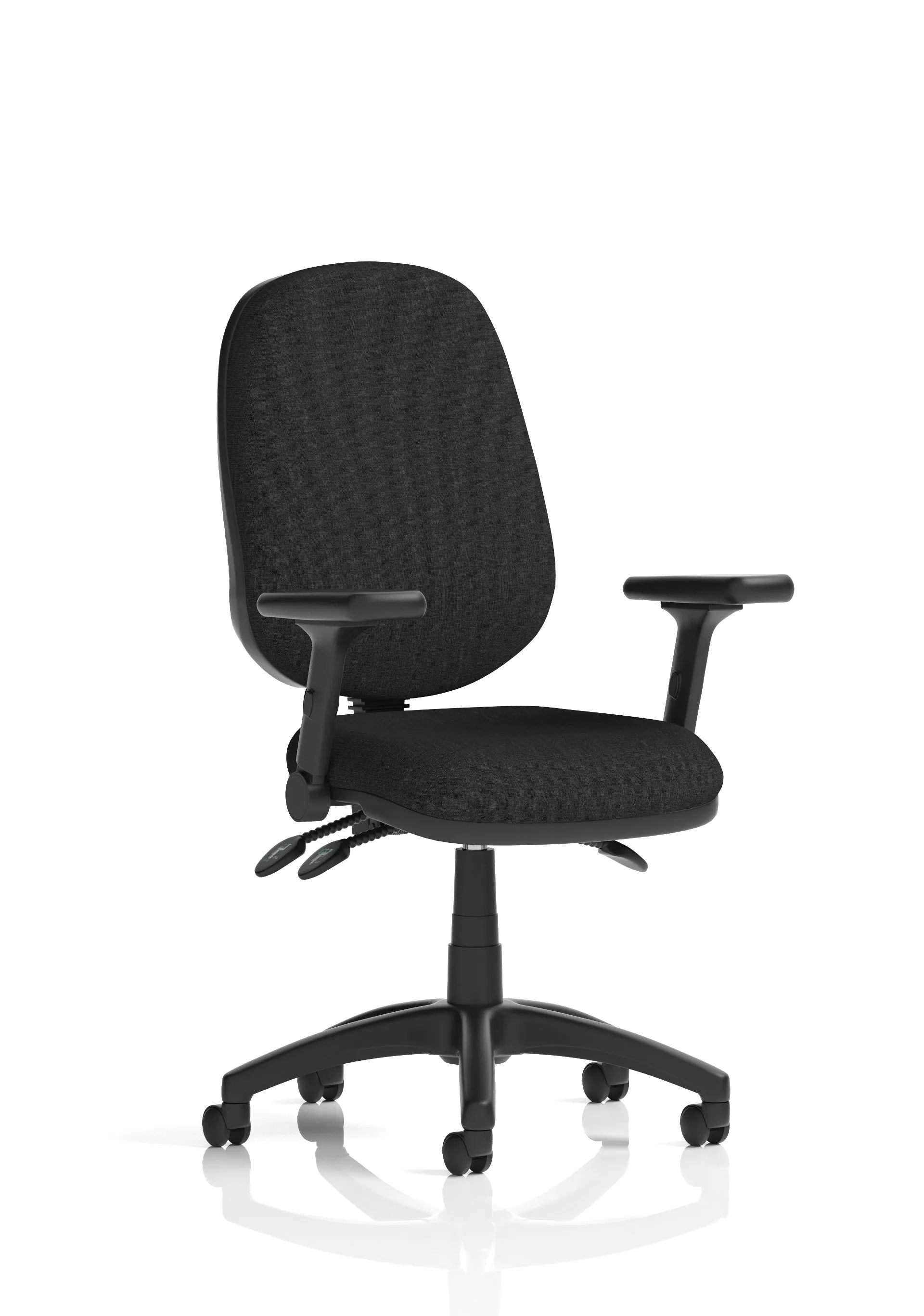 With Height Adjustable And Folding Arms