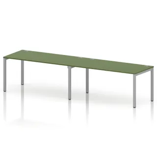 Impulse Single Row Bench Desk - 2 Person