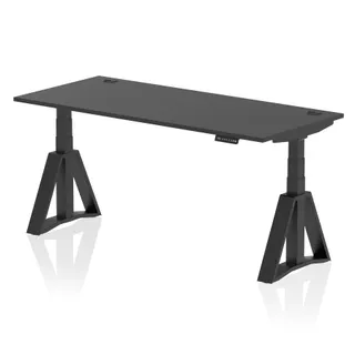 Air Height Adjustable Desk With Cable Ports