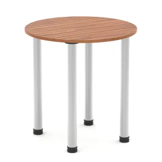Impulse Round Table With Post Leg