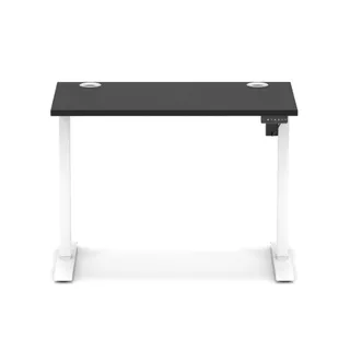 Air Lite Height Adjustable Slimline Desk With Cable Ports
