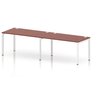 Impulse Single Row Bench Desk - 2 Person