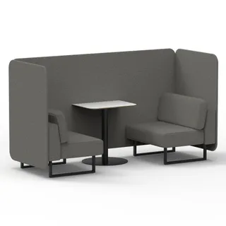 Brixworth Bench Booth in Single Tone