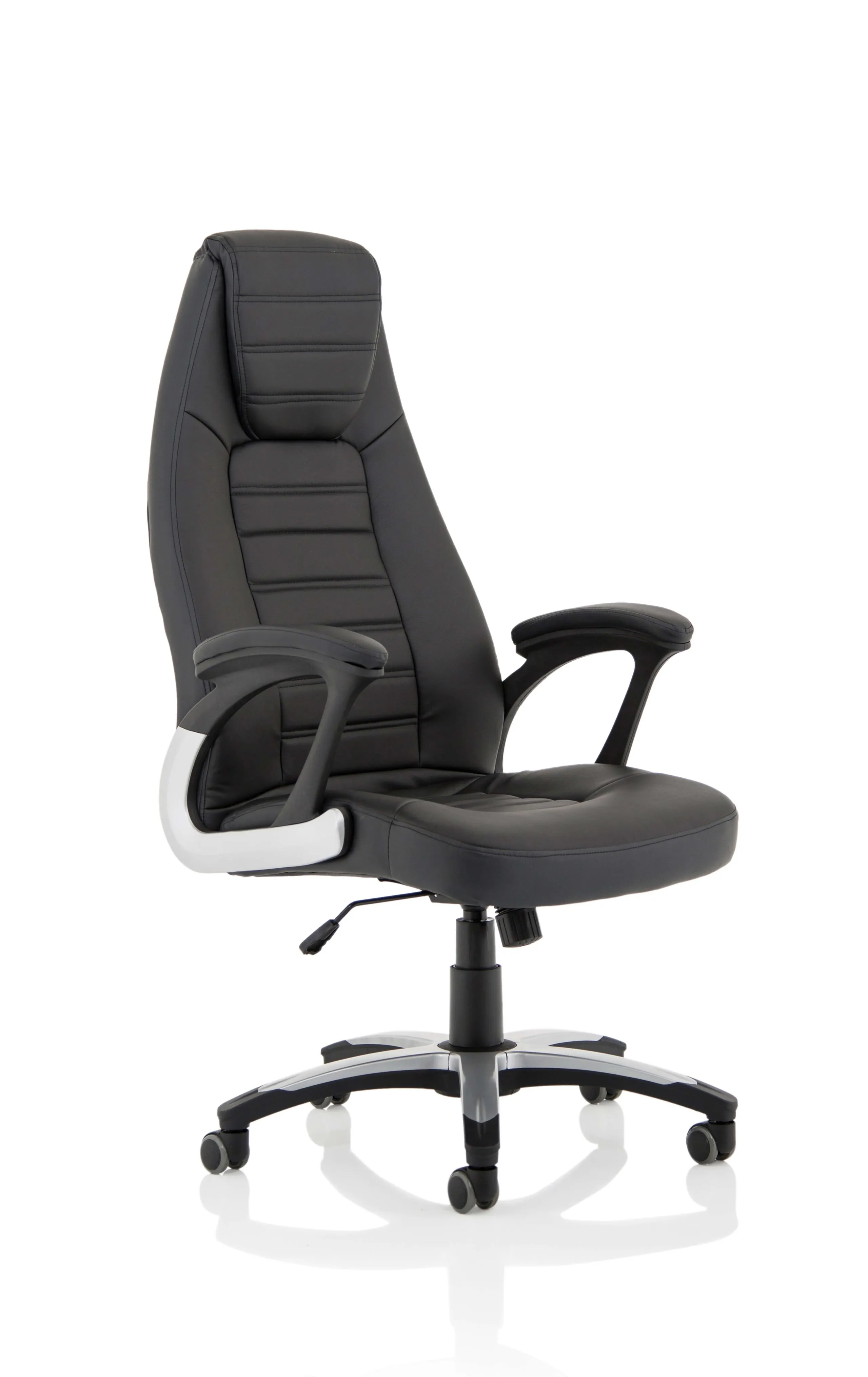OE - Metropolis High Back Black Leather Executive Office Chair