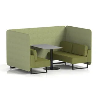 Brixworth Bench Booth in Two Tone