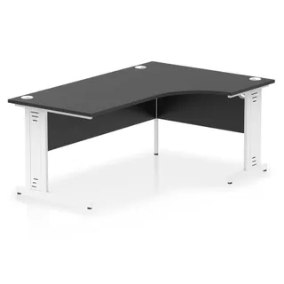 Impulse Crescent Desk Cable Managed Leg