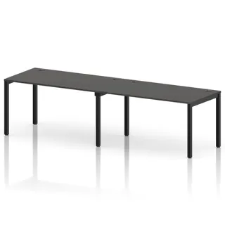 Impulse Single Row Bench Desk - 2 Person
