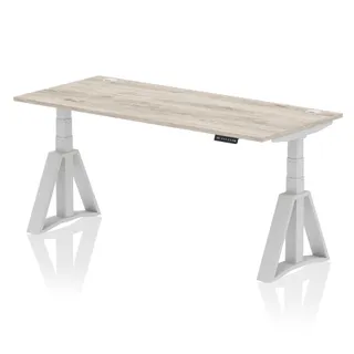 Air Height Adjustable Desk With Cable Ports