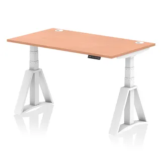 Air Height Adjustable Desk With Cable Ports