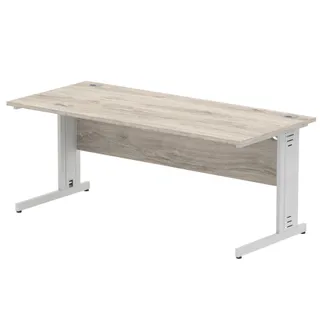 Impulse Straight Desk Cable Managed Leg