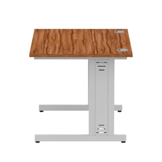 Impulse Straight Desk Cable Managed Leg