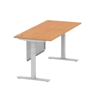Air Height Adjustable Desk With Cable Ports