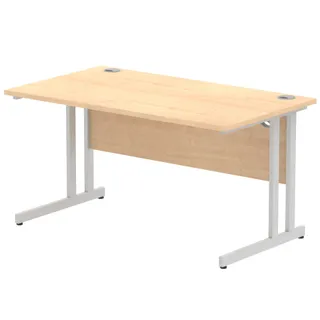Impulse Straight Desk Cantilever Leg