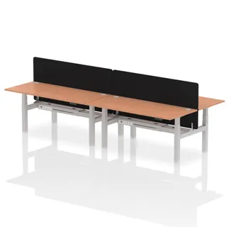 1800 / Beech / Silver Frame
