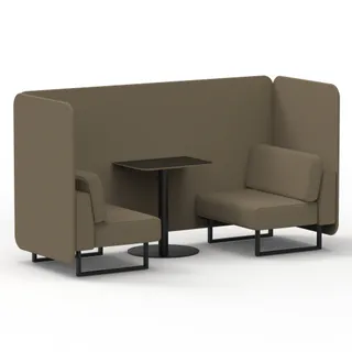 Brixworth Bench Booth in Single Tone