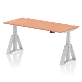 Air Height Adjustable Desk With Cable Ports