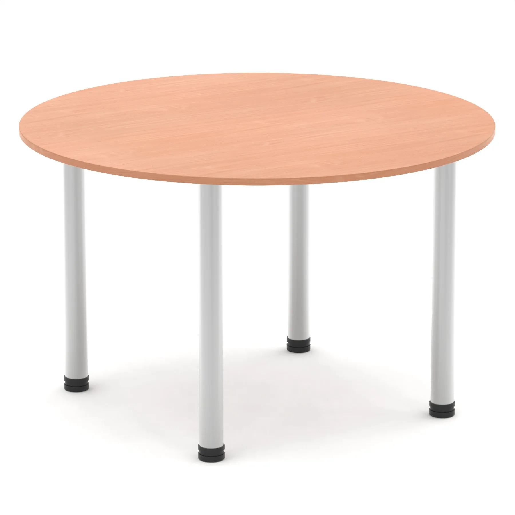 Impulse Round Table With Post Leg