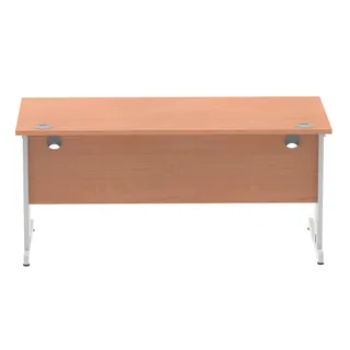 Impulse Straight Desk Cable Managed Leg