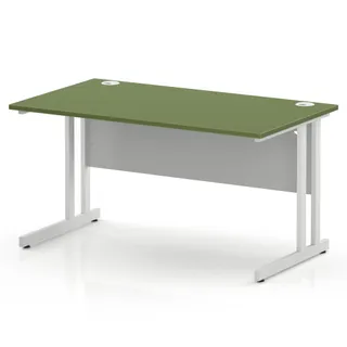 Impulse Straight Desk Cantilever Leg
