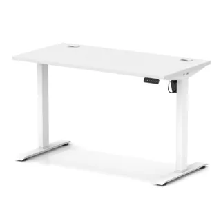 Air Lite Height Adjustable Slimline Desk With Cable Ports