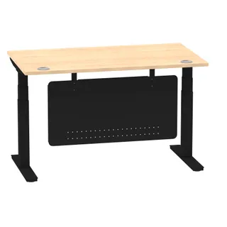 Air Height Adjustable Desk With Cable Ports