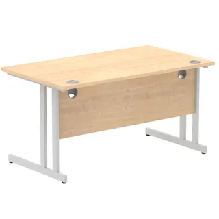 Impulse Straight Desk Cantilever Leg