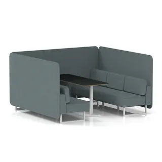 Brixworth Bench Booth in Single Tone