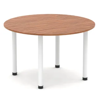 Impulse Round Table With Post Leg