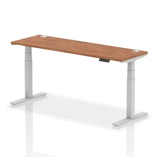 EE - Air Height Adjustable Slimline Desk With Cable Ports