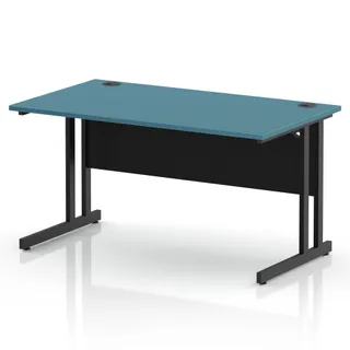 Impulse Straight Desk Cantilever Leg