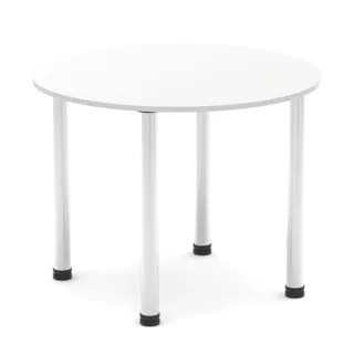 Impulse Round Table With Post Leg