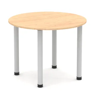 Impulse Round Table With Post Leg