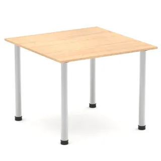 Impulse Square Table With Post Leg