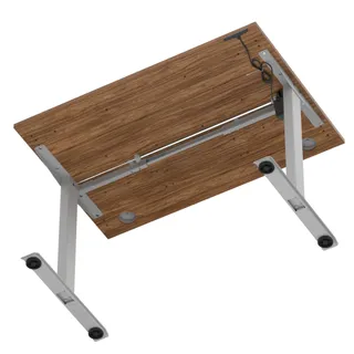 Air Lite Height Adjustable Desk With Cable Ports