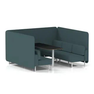Brixworth Bench Booth in Single Tone