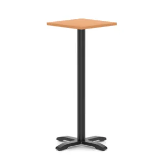 EE - Italia Square Poseur Table With Cross Base